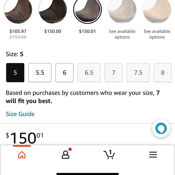 SOREL Emelie Chelsea Bootie | Size Women’s 10.5 - Picture 8 of 8